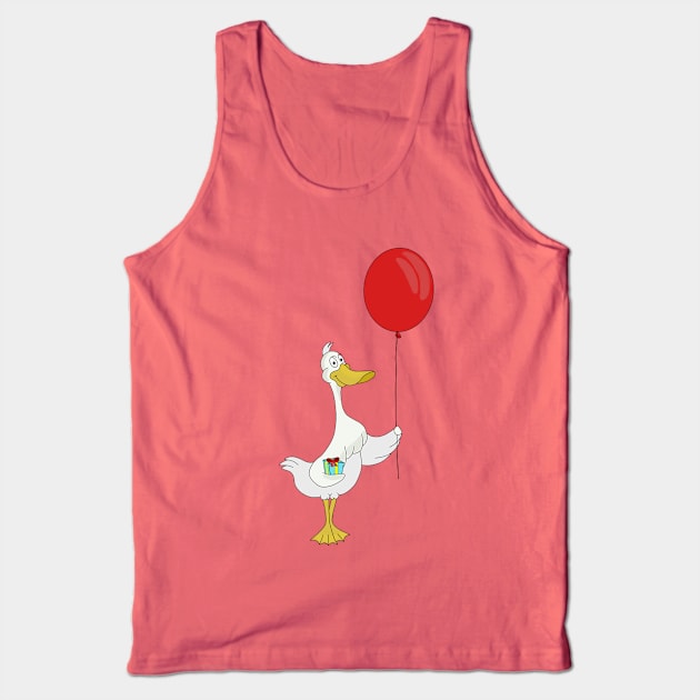 Happy Birthday Goose Tank Top by DiegoCarvalho